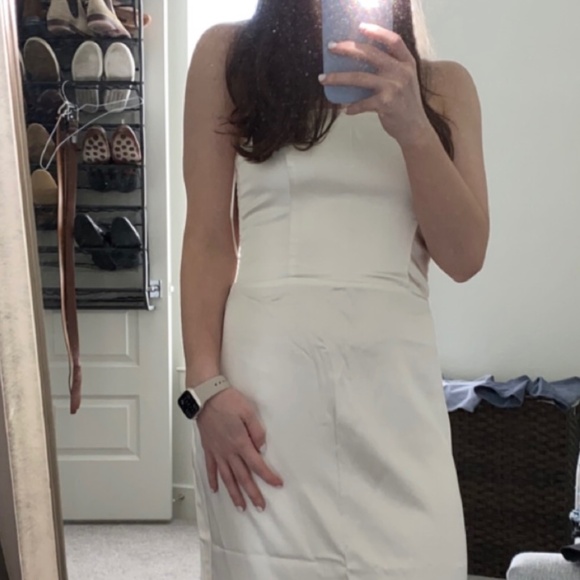 White/cream strapless Abercrombie dress, tags still on, size S - Picture 5 of 5